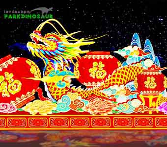 ライトアップ野外ランタンフェスティバル